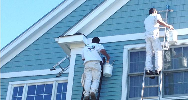 Exterior House Painting project 1
